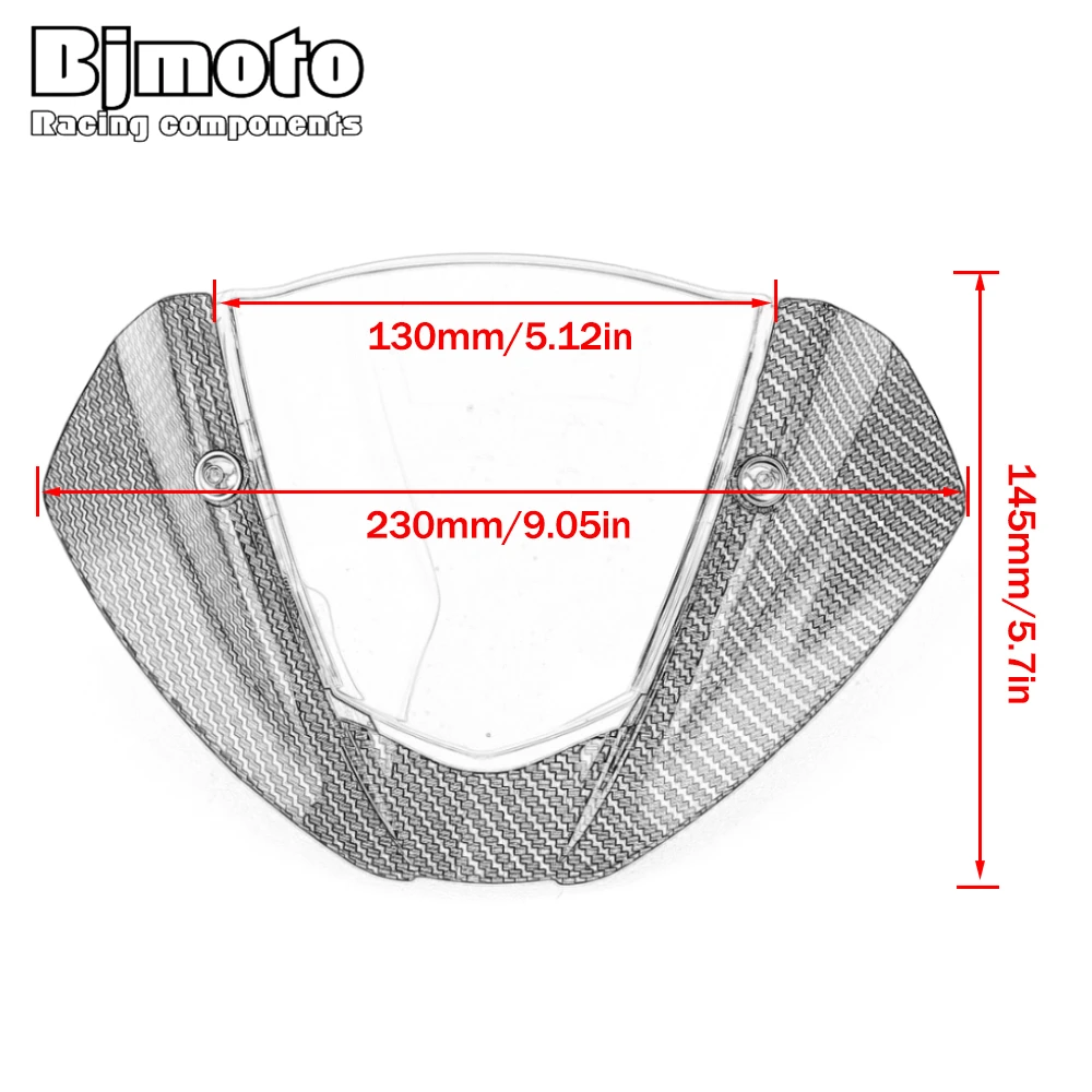Ветровое стекло Monster950/937 для Ducati Monster 950 937 2021 2022 ветрозащитный экран мотоцикла