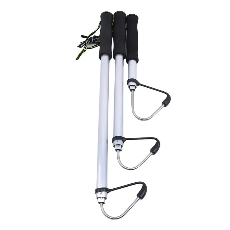 

Multi-function Outdoor Fishing Telescopic Stainless Steel Sea Fishing Spear Hook Tackle Fishing Tools Accessories