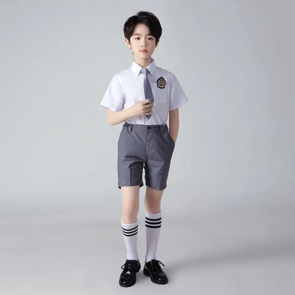 Детская униформа для мальчиков и девочек Корейская японская академическая
