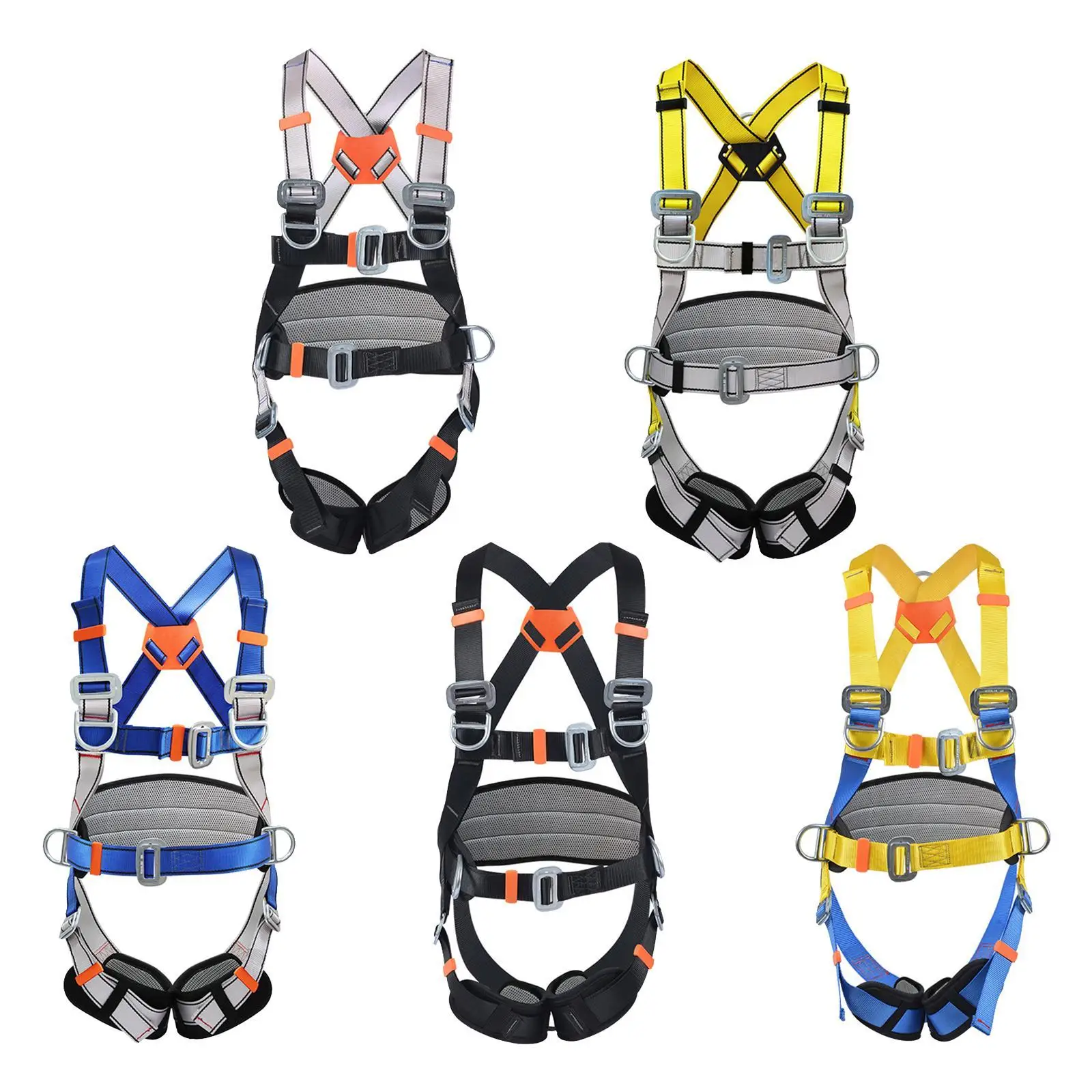 

Climbing Harness Full Body Belts Sports Safety Straps Tree Climbing Unisex