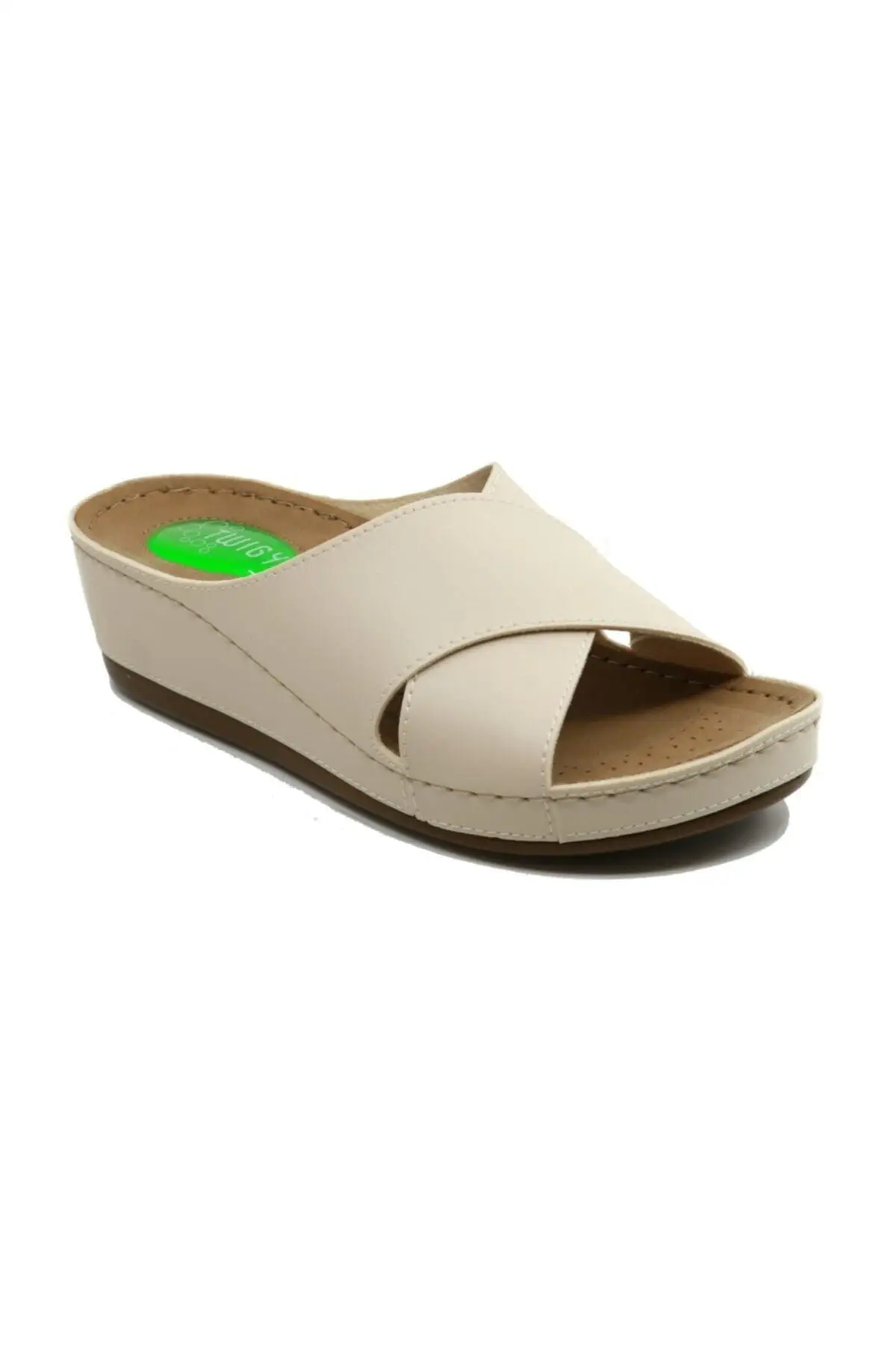 

Sena Cross Heel Spurs Featured Women 'S Slippers