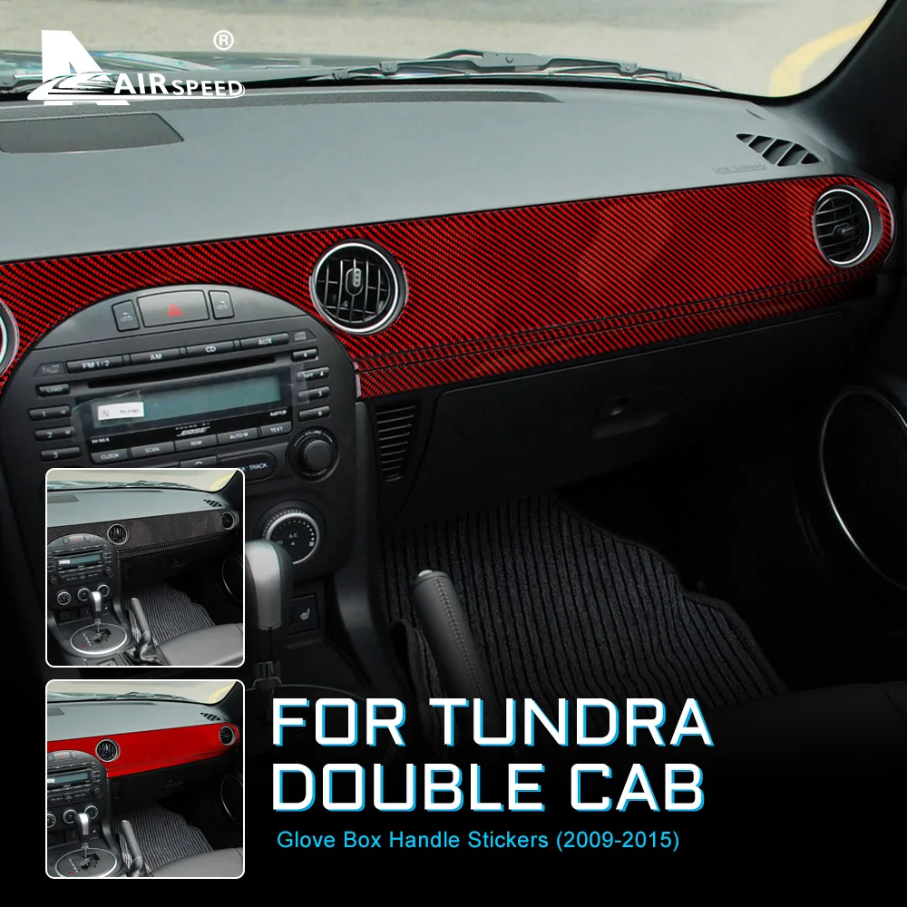

Carbon Fiber for Mazda MX 5 MIATA 2009-2015 Accessories Interior Trim Car Co-Pilot Center Console Glove Box Handle Trim Sticker