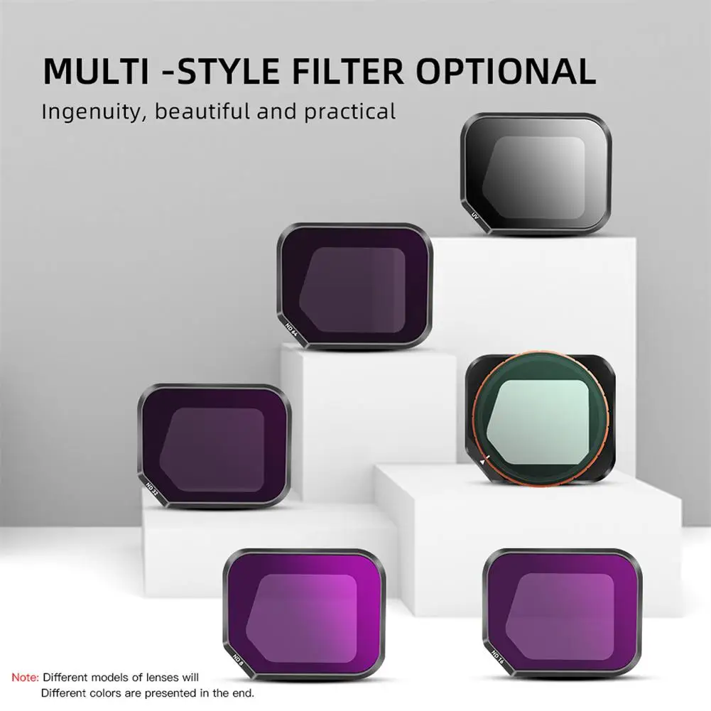 

1 шт. фильтр объектива камеры Uv / Cpl / ND8/ND16/ND32/ND64 совместимый с Dji Mavic 3 классические аксессуары для дрона Rcstq