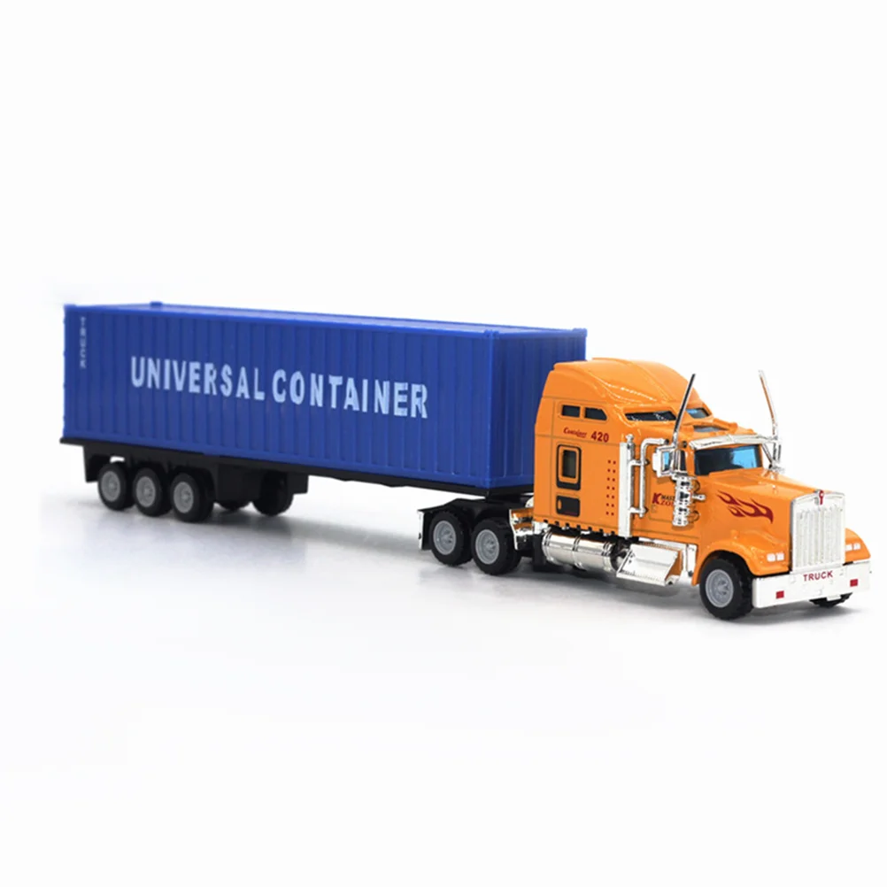 

Boys Truck Model Truck Model Transport Truck Model Simulated Car Figurine for Gift Rc