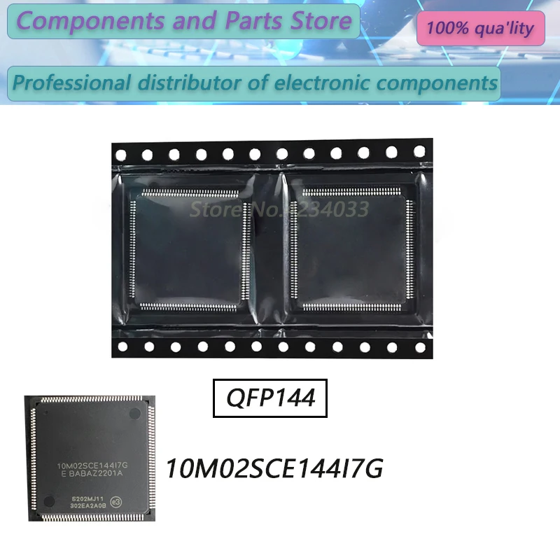 

1PCS 10M02SCE144I7G 10M02SCE144 QFP144 New Original Stock
