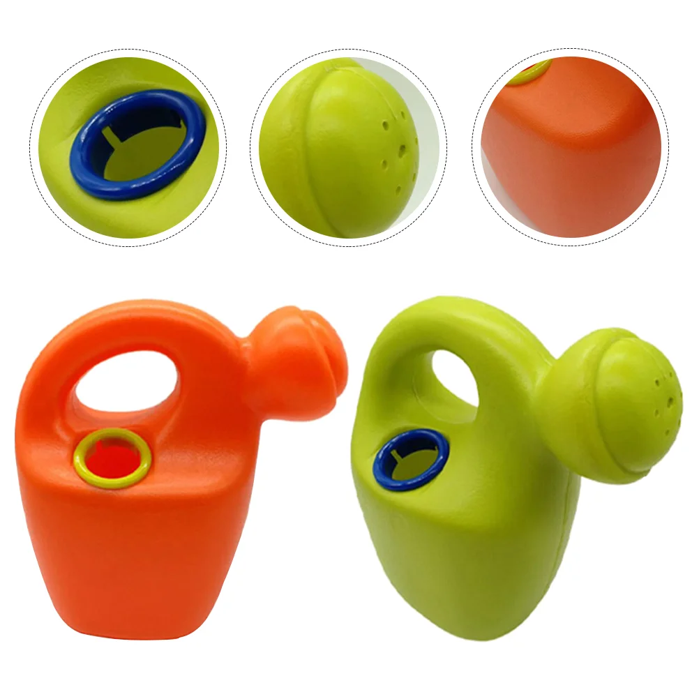 

2Pcs Kids Watering Can Toys Watering Pot Children Garden Outdoor Watering Bucket Sand and Beach for Garden Home Plants Flower