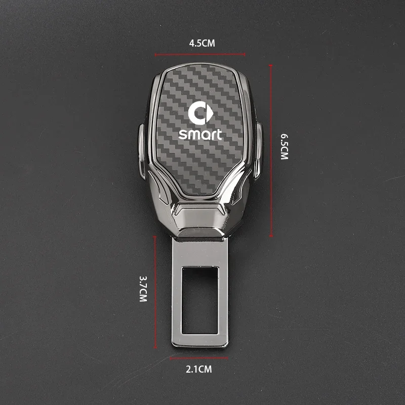 

1 шт. автомобильный ремень безопасности, металлические украшения, аксессуар для ремня безопасности, удлинитель для Smart Eq Fortwo Forfour 453 451 452 450 454