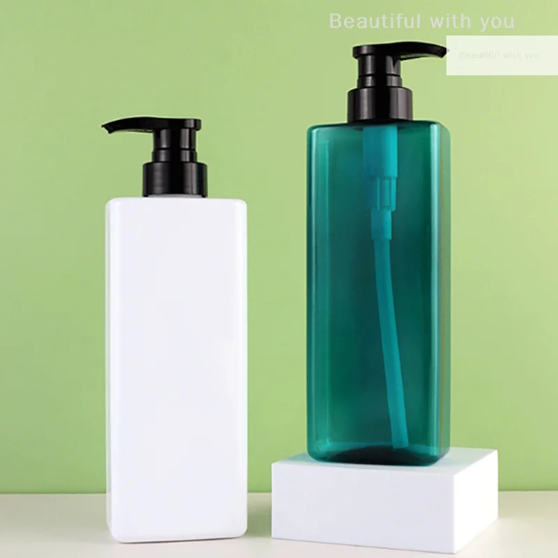 1 шт. 400 мл квадратный дозатор мыла водонепроницаемые этикетки многоразовая