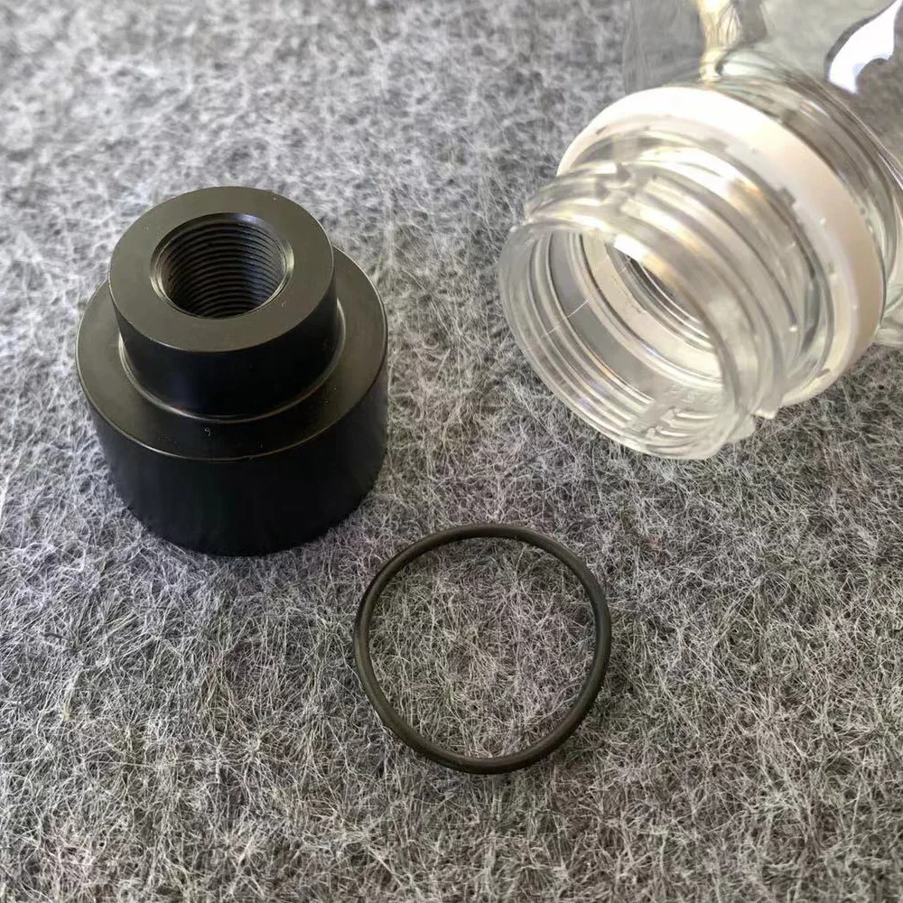 

1/2x28 5/8x24 1/2x20 TPI M13.5X1L M13X1 M14X1L M15X1L M16X1L thread Adapter with o ring work for cola bottle