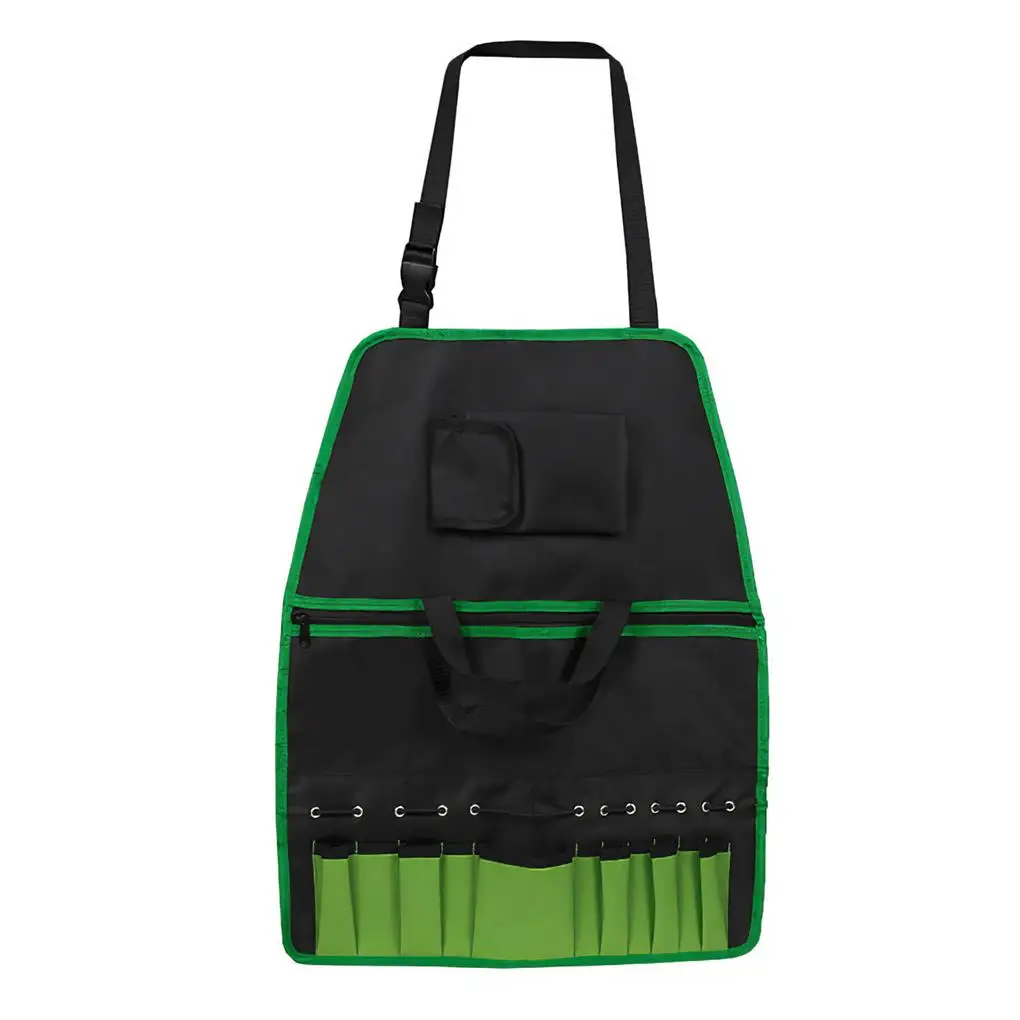 

Садовая сумка для инструментов, многоразовый фартук из ткани Оксфорд большой вместимости, для дома и улицы