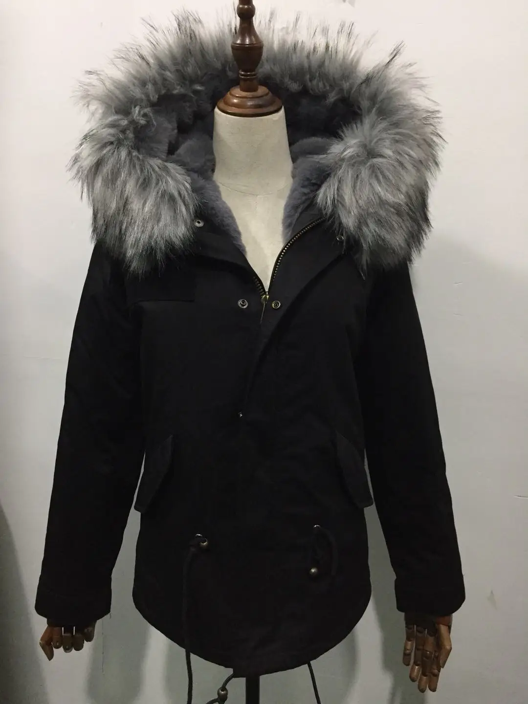 Зимний N3B мужской пуховик длинное Канадское пальто военный меховой капюшон