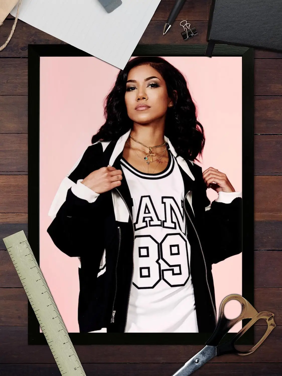 jhene aiko chilombo Печать на холсте