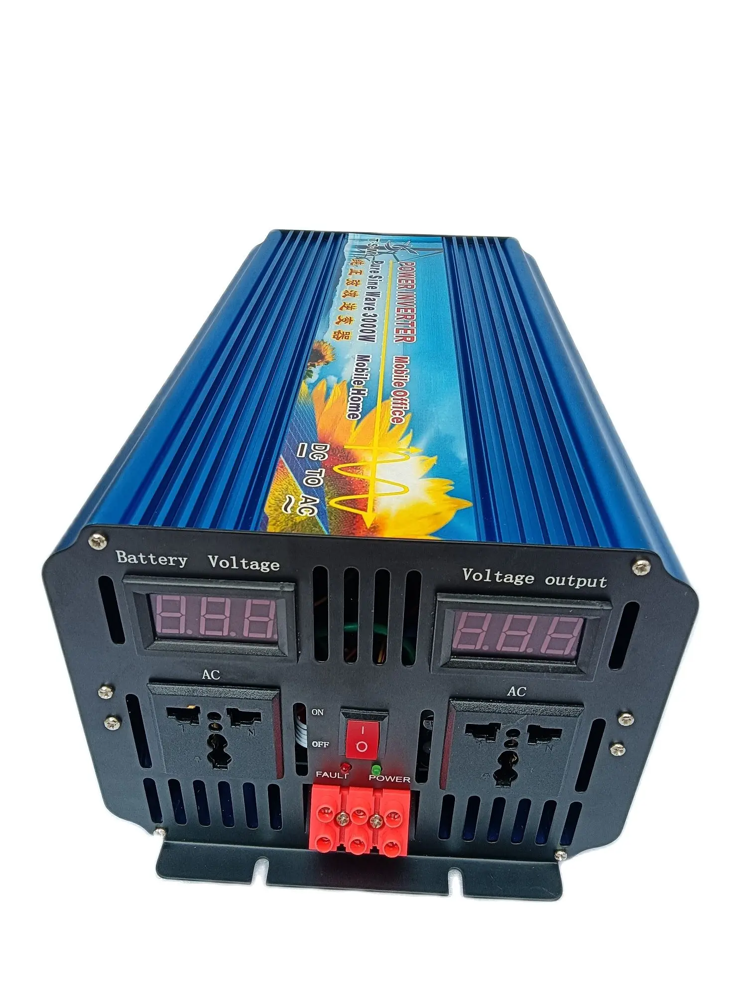 Инвертор немодулированного синусоидального сигнала Inversor 12 В 24 36 48 60 в 72