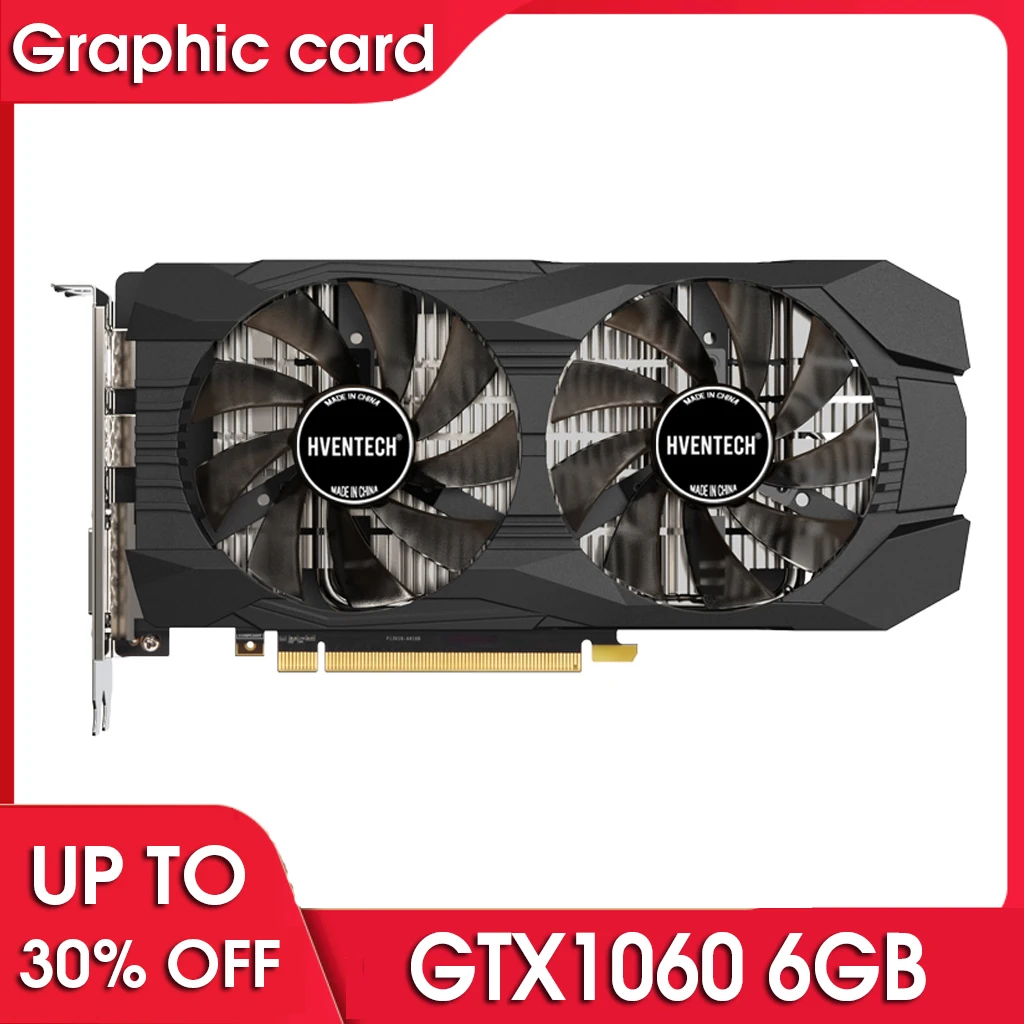

NEW Graphics Card GTX 1060 6GB 192Bit GDDR5 GPU Video Card PCI-E3.0 For nVIDIA Gefore Games