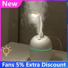 Мини-увлажнитель воздуха ультразвуковой со светодиодной подсветкой, 200 мл, USB