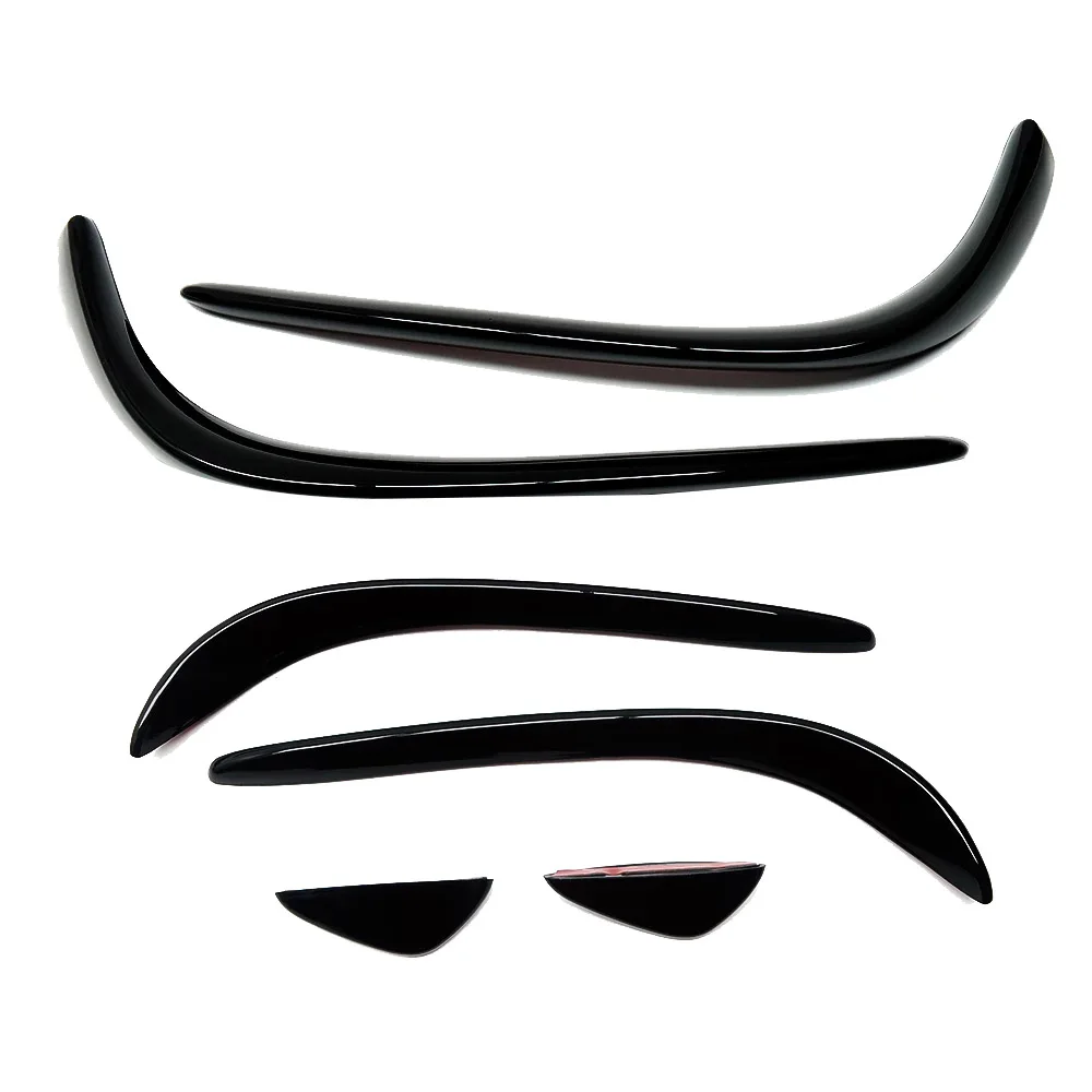 

Car Front Bumper Spoiler Splitter Cover Fog Light Splitter Trim for Mercedes Benz C Class W205 2015-2019