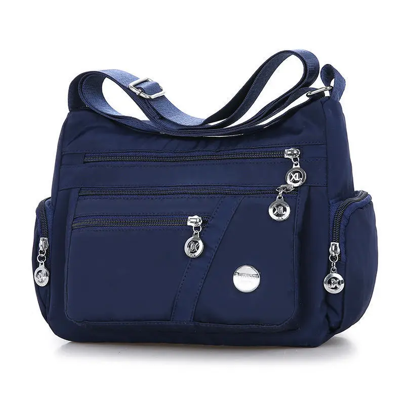 

Женская сумка, модная повседневная Наплечная Сумка через плечо, нейлоновые водонепроницаемые сумки-мессенджеры для женщин, сумки высокого качества, многофункциональные