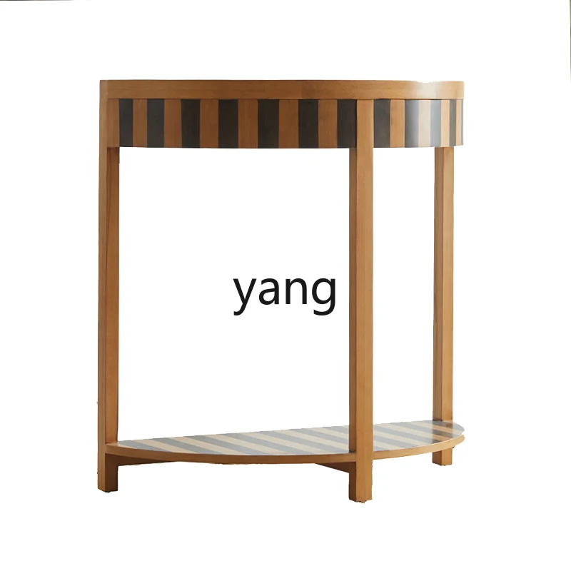 Консоль Yhl для коридора кабинета дивана боковой столик полукруглый стол