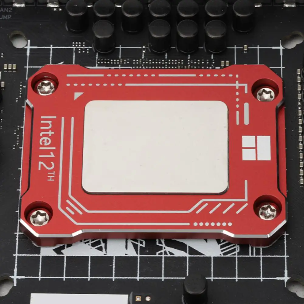

Aluminum Alloy Tablet Support Cpu Thermal Lga1700-bcf Cpu Correction Frame Cpu Bending Corrector Computer Stand For Intel 12th