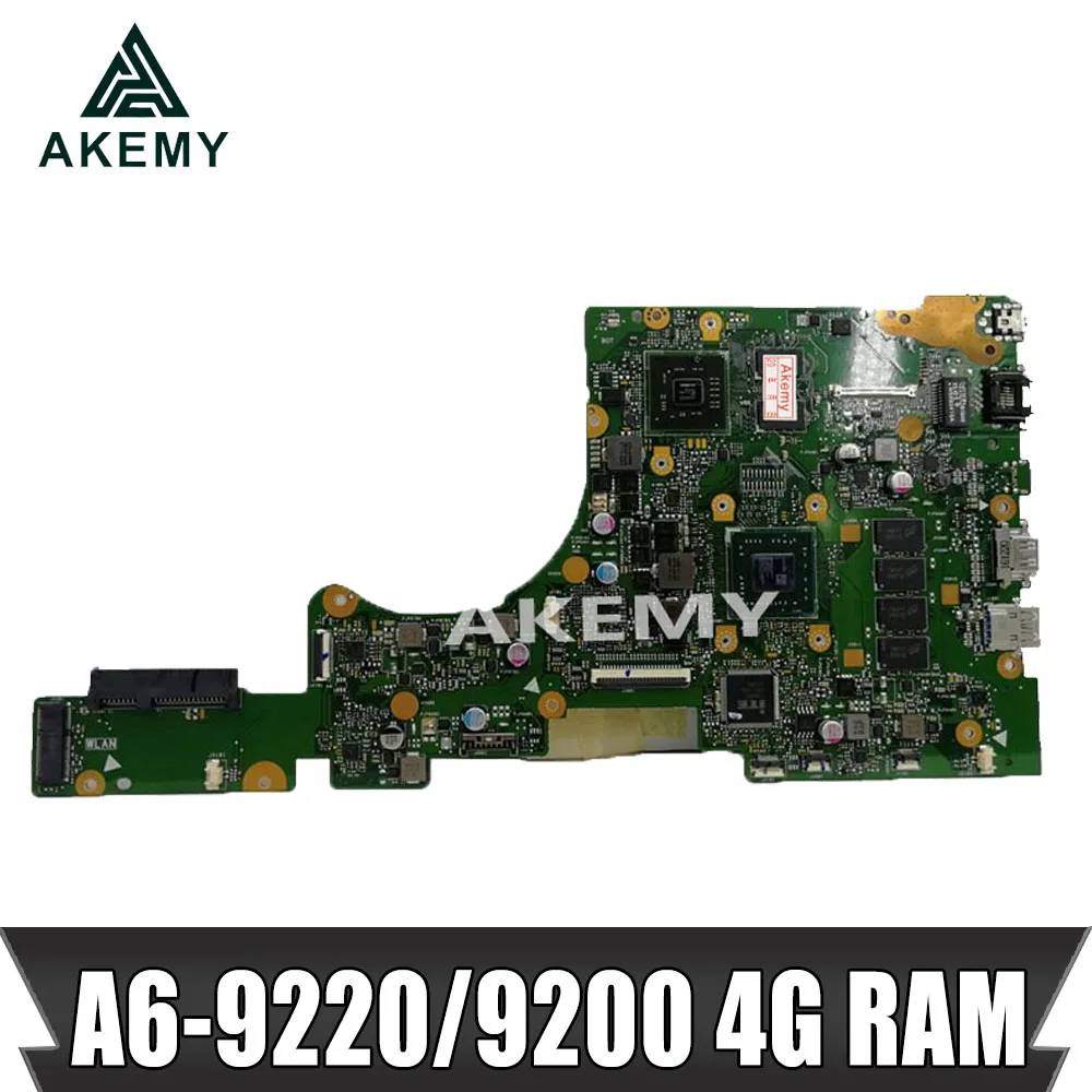 

Original E402BP laptop motherboard with A6-9220/9200 CPU 4G RAM For Asus E402BP E402B MainBoard 100% test work OK
