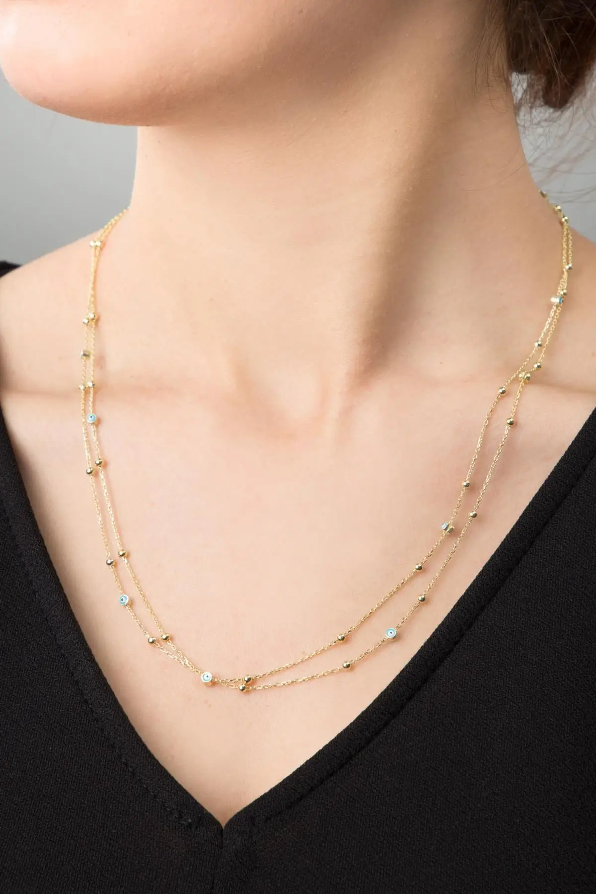 

Женское ожерелье из серебра