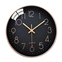 12 inch wall clock large dinning restaurant cafe decorative clocks silent non ticking nice for kitchen living room bedroom