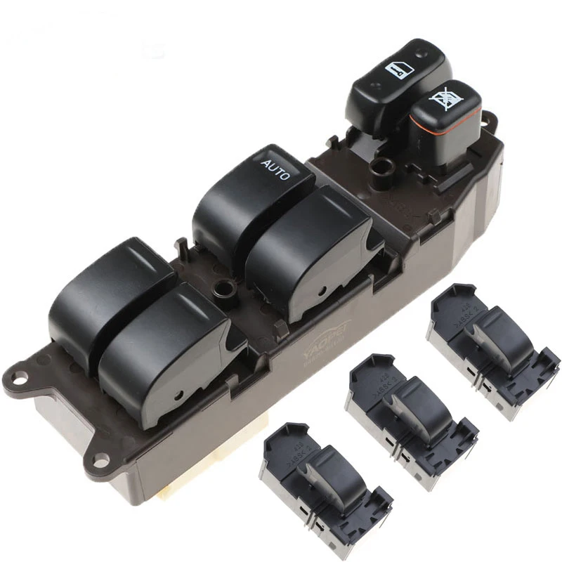 

Новый переключатель переднего левого стекла для Toyota Land Cruiser 1998 L 2002-84820 60130-84810 60050-