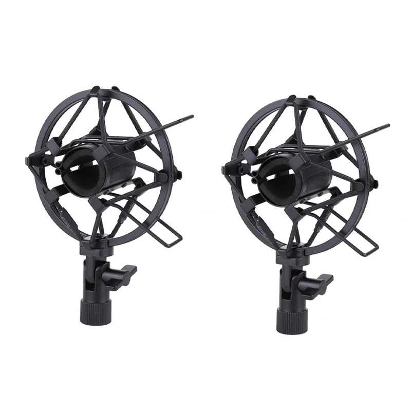 

Top 2X Miniphone Shock Mount 25MM For 23MM-27MM Diameter Condenser Mic Black