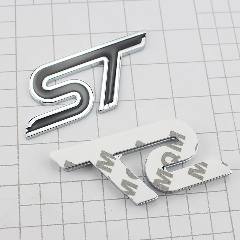 3D Металлическая Эмблема багажника автомобиля значок для Ford Focus ST стикер s MK2 MK3 Edge