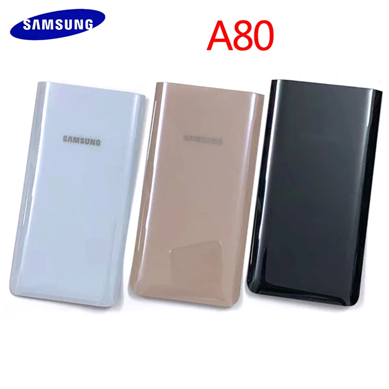 

Крышка батарейного отсека, задняя крышка корпуса, задняя крышка корпуса для Samsung A80 A805F, Крышка батарейного отсека, задняя крышка корпуса, зап...