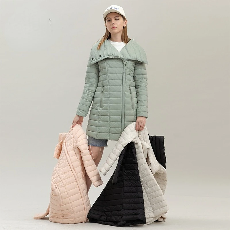 

Winter New Women Coat Casual Loose Plus Velvet Warm Down Jacket Fashion Warm Cotton Clothing High-quality Elegant Lady Clothing