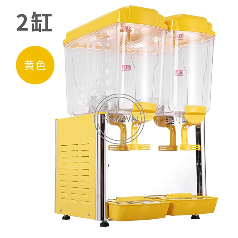 18L*2 Cold &amp Hot Drink Fruit Juice Dispenser Orange Cola Beverage Blenders and Juicers Carbonated Drinks Vending Machine - купить по