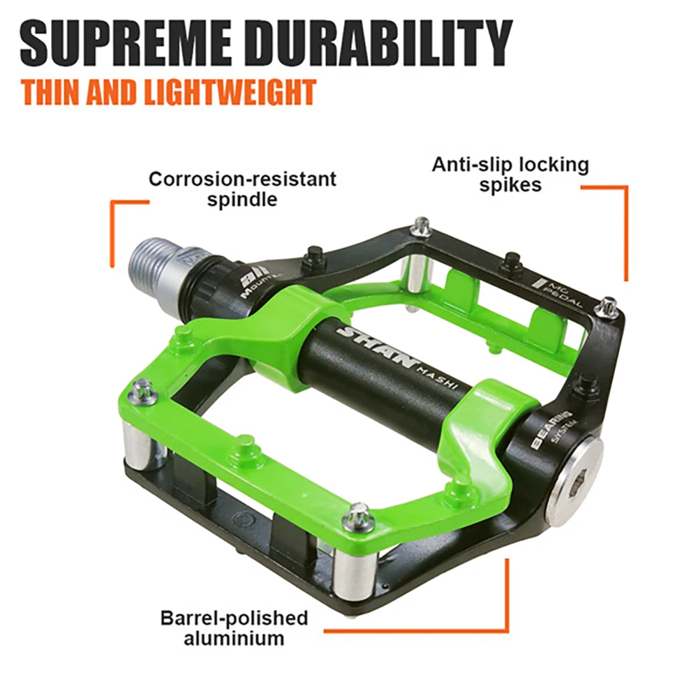 

Bike Pedals MTB BMX Sealed Bearing Bicycle CNC Magnesium alloy Road Mountain SPD Cleats Ultralight Bicycle Pedal parts