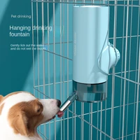 pet hanging cage water pet drinker bottle dispenser fountain head drinker ball puppy dog cat pet automatic water drinking