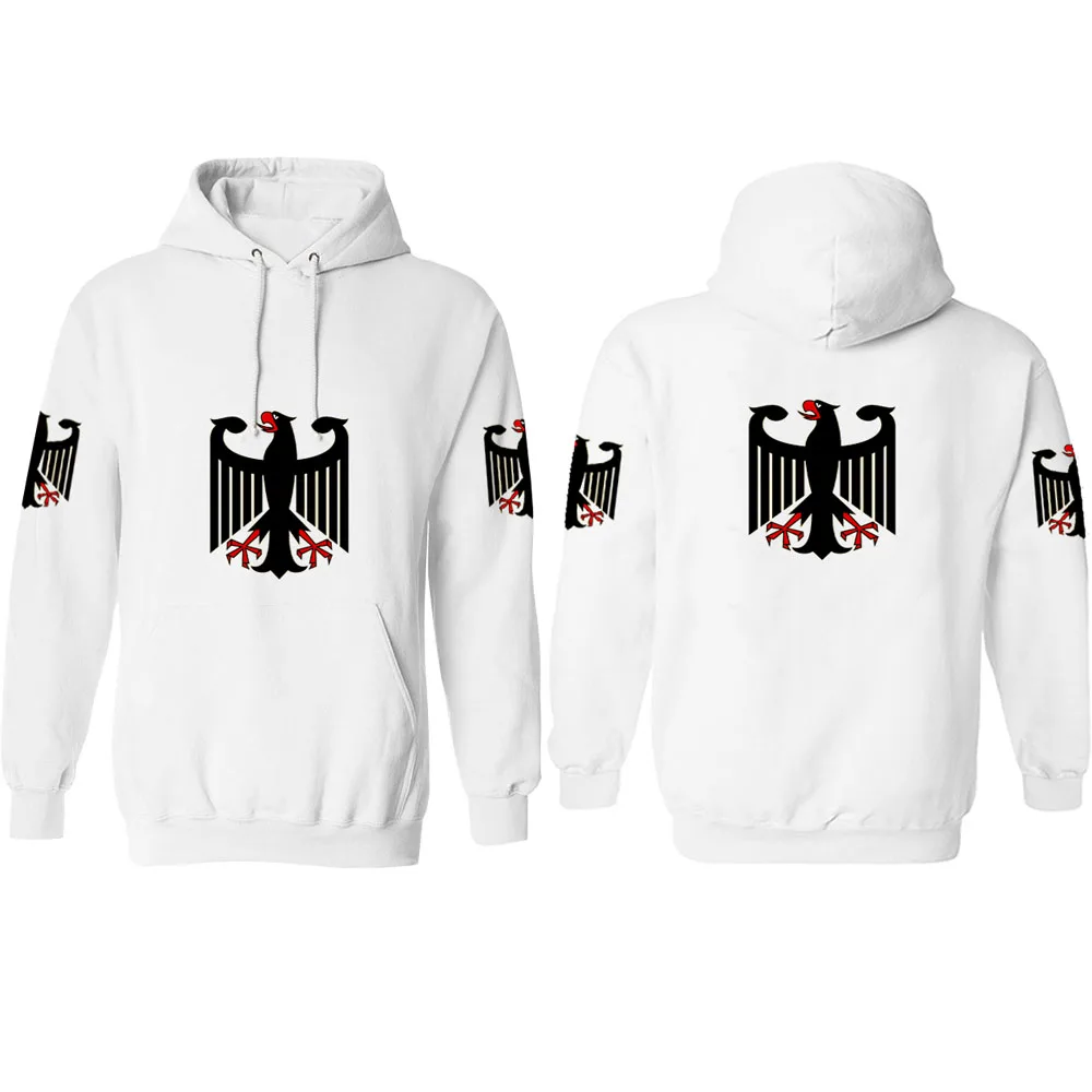 

GERMANY Male Pullover Custom Name Number Deu Nation Flag Sweatshirt Country German Bundesrepublik College Print Photo Clothes