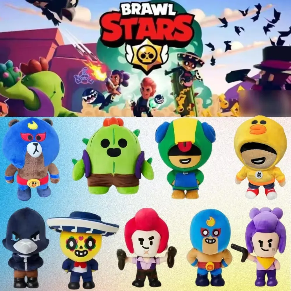 Coc Supercell Leon Плюшевые Игрушки С Шипами Хлопковая Подушка Игровые Персонажи