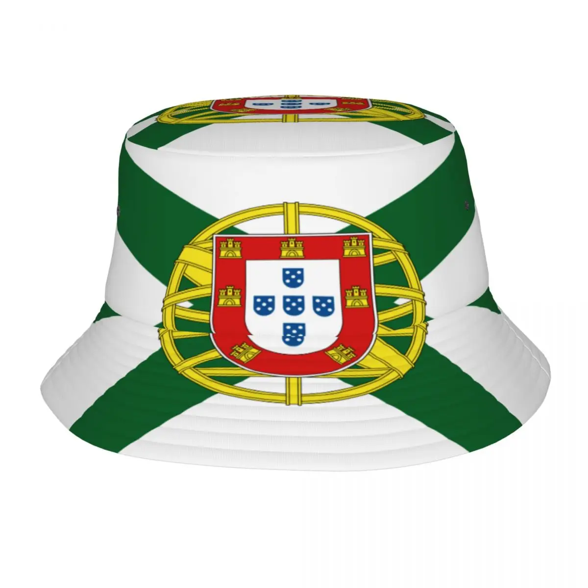 

Flag Of Portuguese Minister Unisex Casual Sun Hat Bucket Hat for Men Women Bob Hip Hop Caps Summer Fisherman Hat Panama