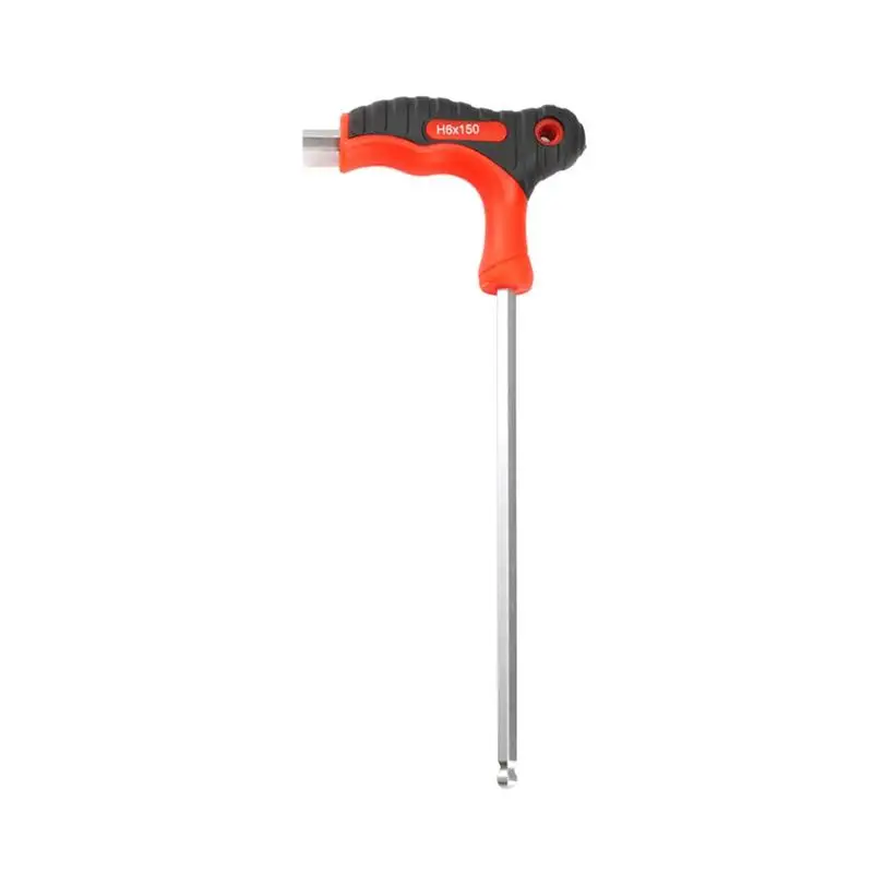 

T-Shaped Allen Wrench T Handle Lengthened Inner Hexagonal Wrench Non-Slip And Shock-Resistant Repair Tool For Mountain And Road