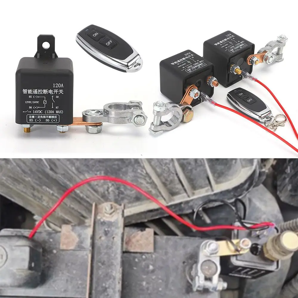

Выключатель для автофургона, главные переключатели, встроенный беспроводной пульт дистанционного управления, отключение, переключатель б...
