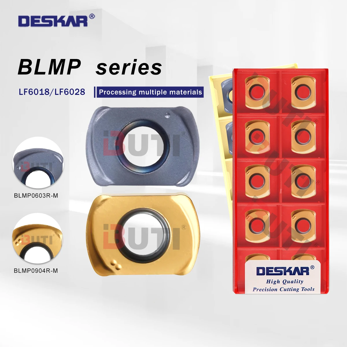 

DESKAR 100% оригинал BLMP0603R-M LF6018/6028 BLMP0904R-M LF6028 Фрезы с быстрой подачей Фрезы Серия Токарный станок с ЧПУ Инструменты Фрезерные инструменты