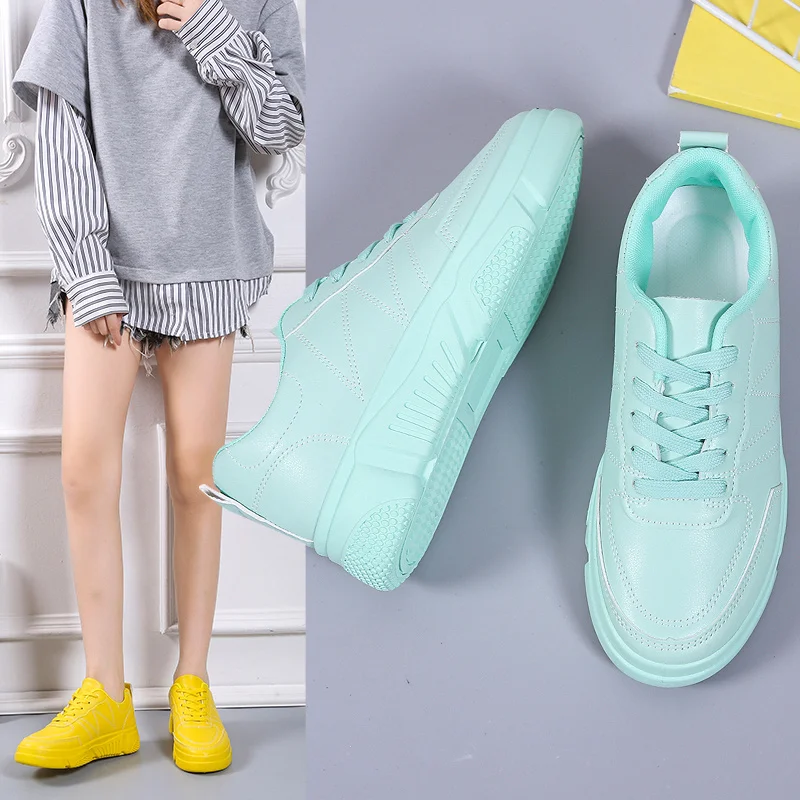 2023 Spring and Autumn New Fashion Temperament Solid Color Women's All Matching Summer Breathable Casual Sneakers Woman Shoes