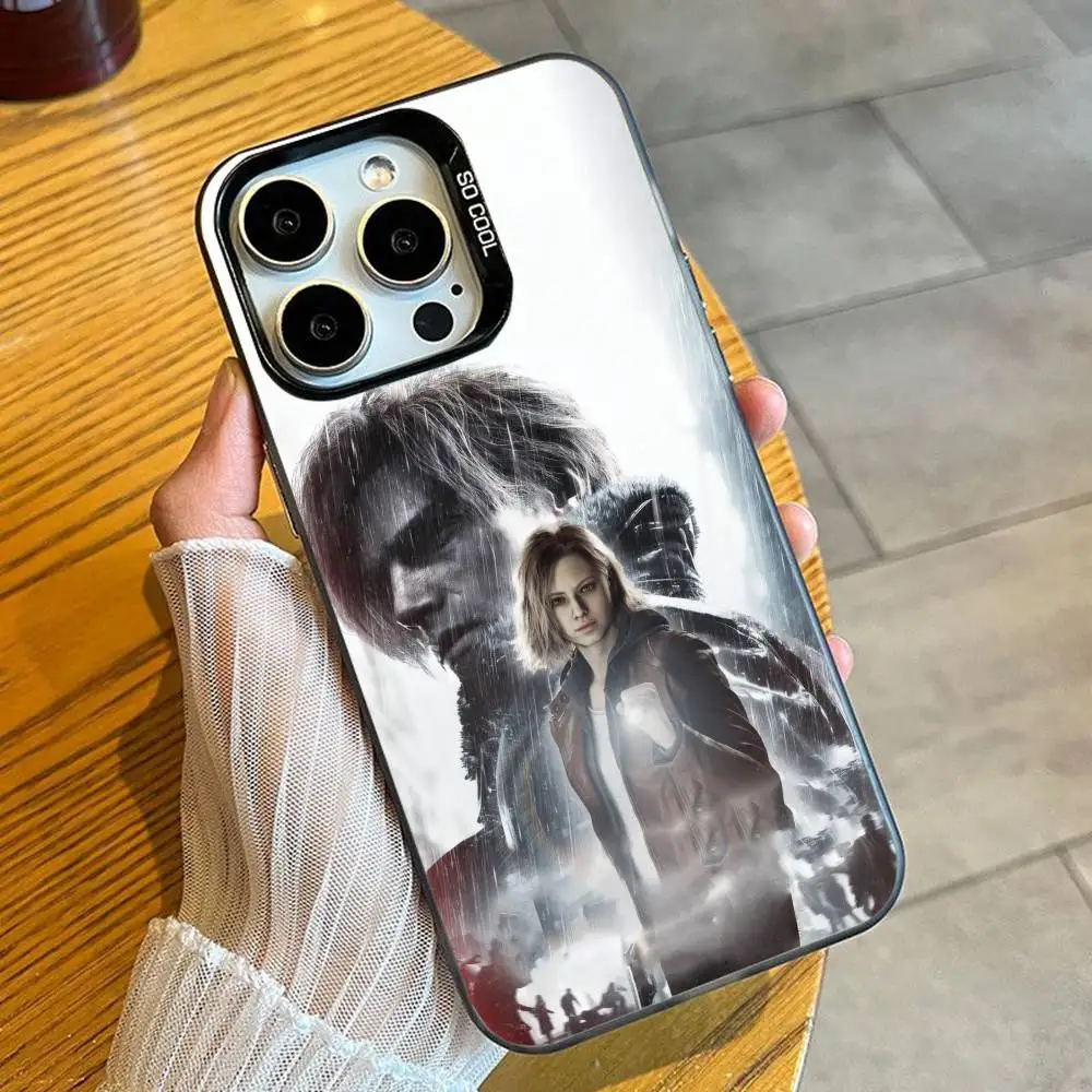 Фото Чехол для телефона R-Resident E-Evil-9 R-Requiem Game RER для iPhone 16 17 15 14 12 13 Pro Max, черный матовый противоударный чехол-накладка №2