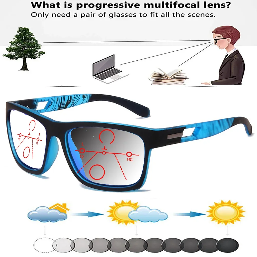 Спортивная синяя оправа ручной работы с синим принтом цельные носоупоры