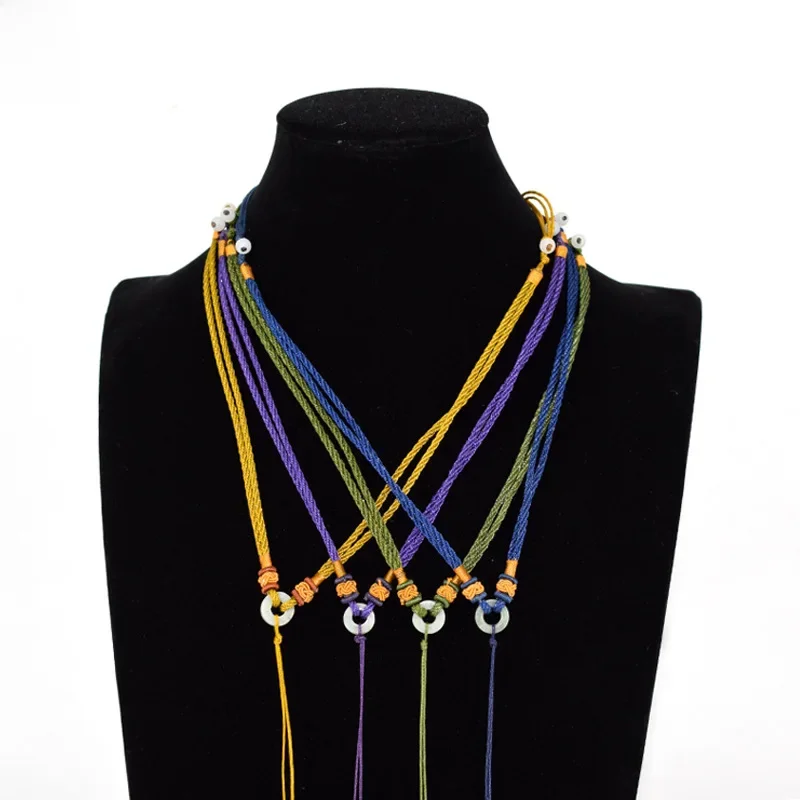 Женское Ожерелье веревка аксессуары плетеные ювелирные изделия ручной работы