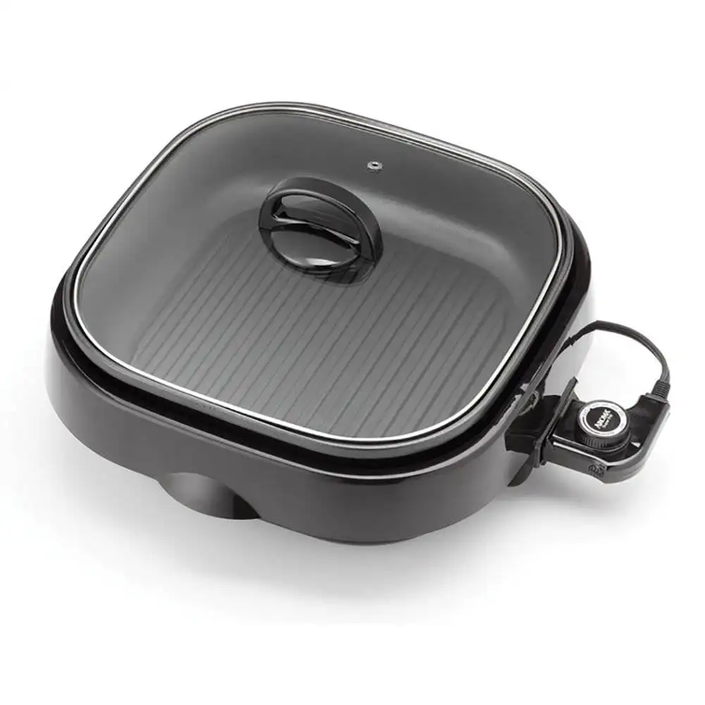 

4 Quart Aluminum Non-Stick & Dishwasher Safe 3 in 1 Grillet