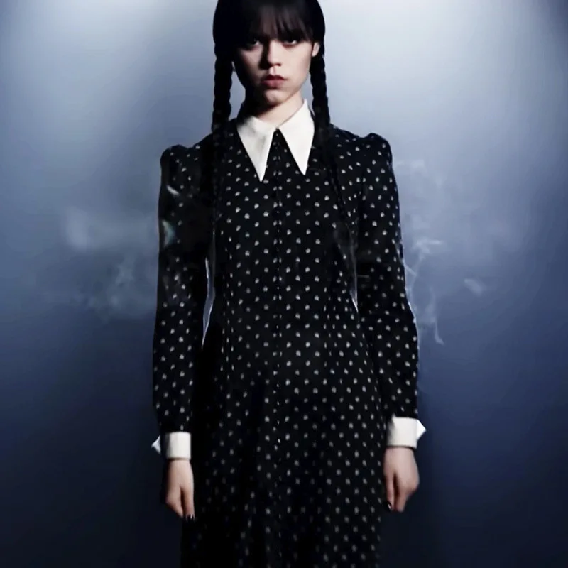 

2022 серия костюмы для косплея среду Аддамс школьница невермор колледж школьная форма костюм Хэллоуин Униформа вечерние НКИ