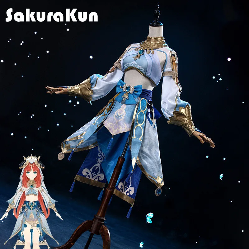 

Игровой костюм для косплея Genshin Impact Nilou, костюм для косплея Nilou Genshin Impact