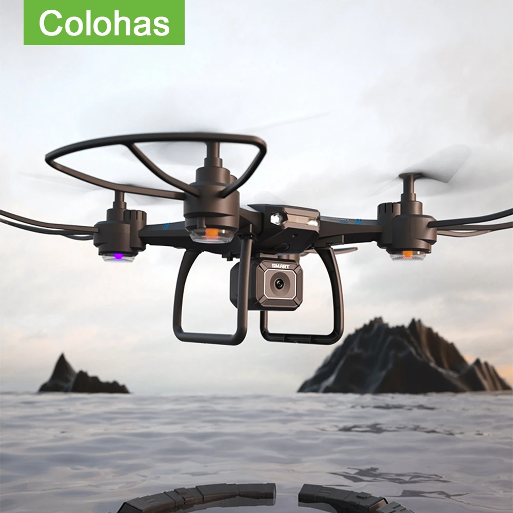 Мини-Дрон Радиоуправляемый квадрокоптер с камерой HD 1080P дешевый БПЛА для