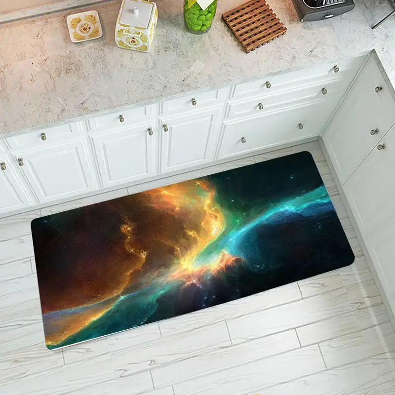 

Коврик для кухни Galaxy Space Universe, домашний ковер для спальни, гостиной, украшение для входа, напольный Придверный коврик для балкона, ванной