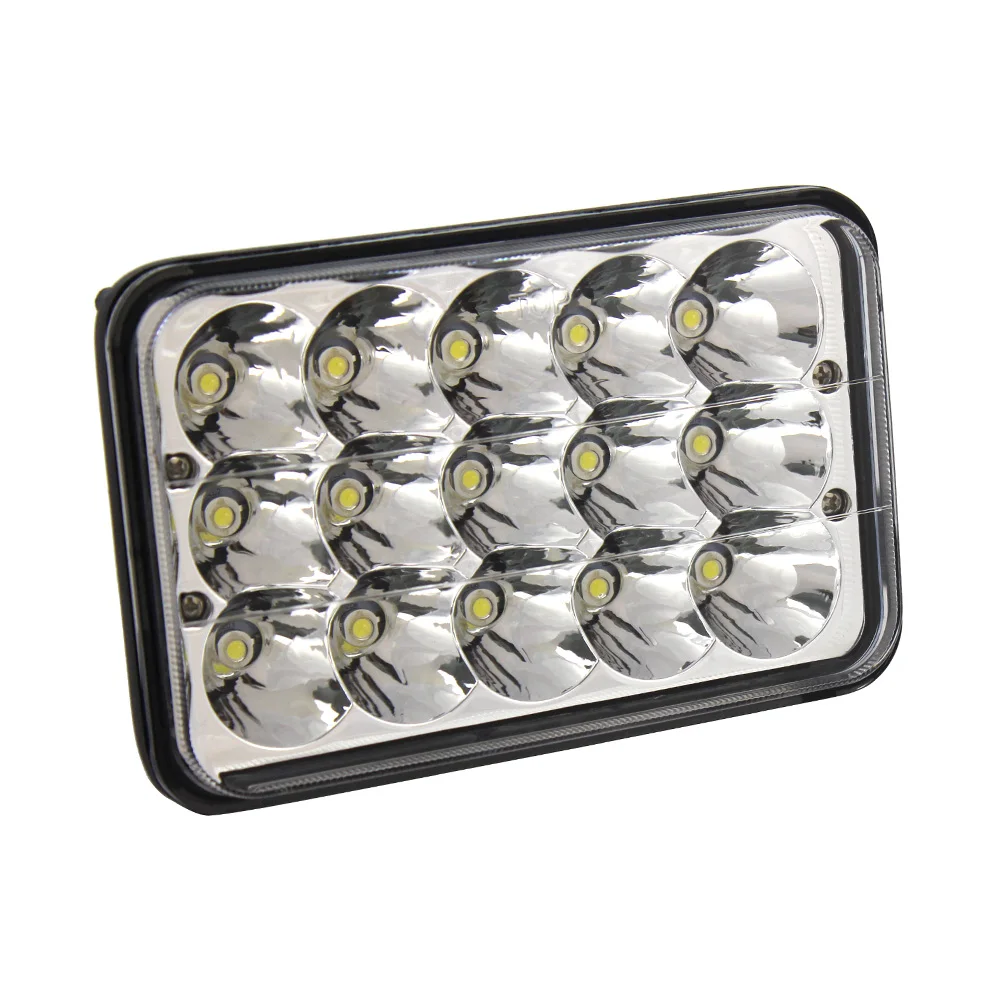 AUKMA 4x6-дюймовая светодиодная фара дальнего/ближнего света замена H4651 H4652 H4656 H4666 H6545